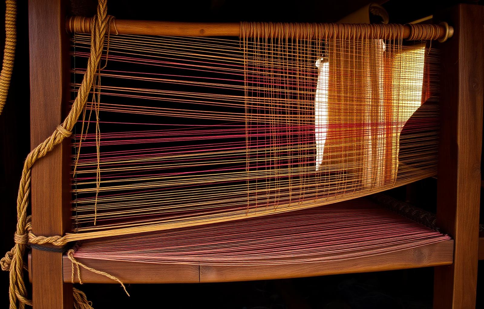 Traditional Indian handloom